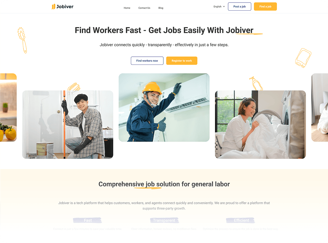 Jobiver – </br> Flexible Work Solution